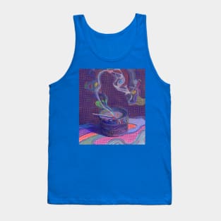 Smoking area painting Tank Top